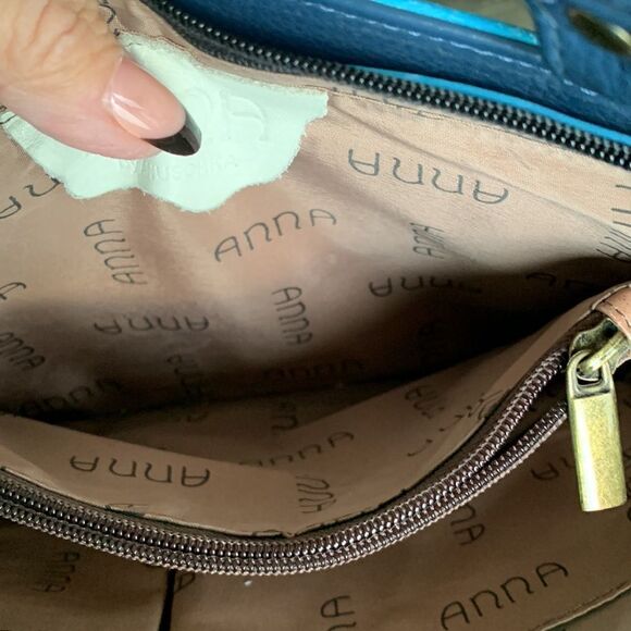 Anna by Anuschka handbag.  All leather and hand painted - Picture 9 of 14